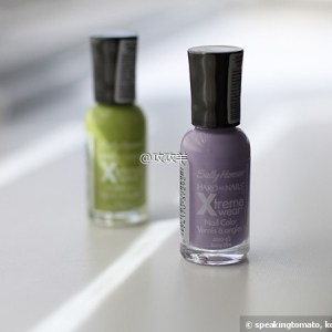#Sally Hansen# ָ270 Lacey Lilac  110 Green with Envy