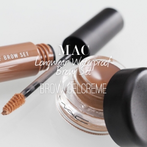 #mac# longwear waterproof brow set+ brow gelcreme