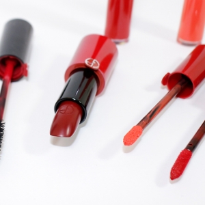 Giorgio Armani 2014 Rouge & Black Ecstasy collection. Lip Maestro